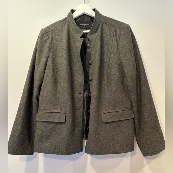 Banana Republic Military Wool Blend Blazer - Picture 3 of 8